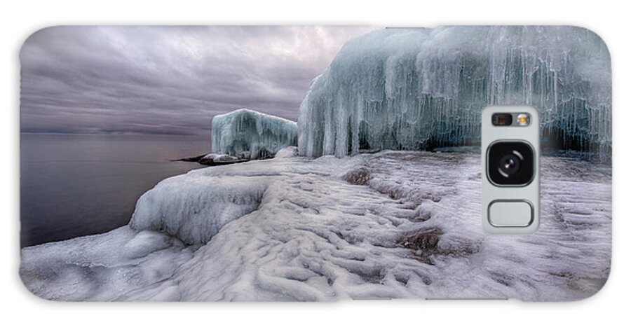 Blue Hour Galaxy Case featuring the photograph Tofte Oce Formations by Jakub Sisak