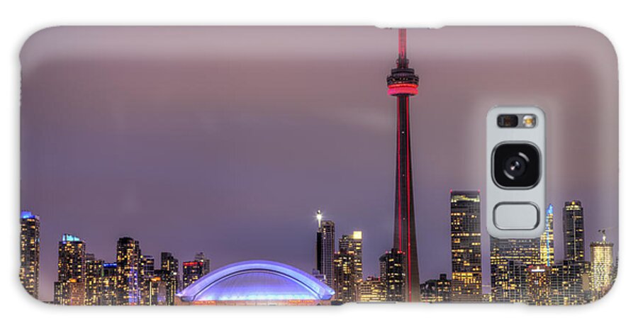 Toronto Skyline Galaxy Case featuring the photograph Toronto Skyline by Shawn Everhart