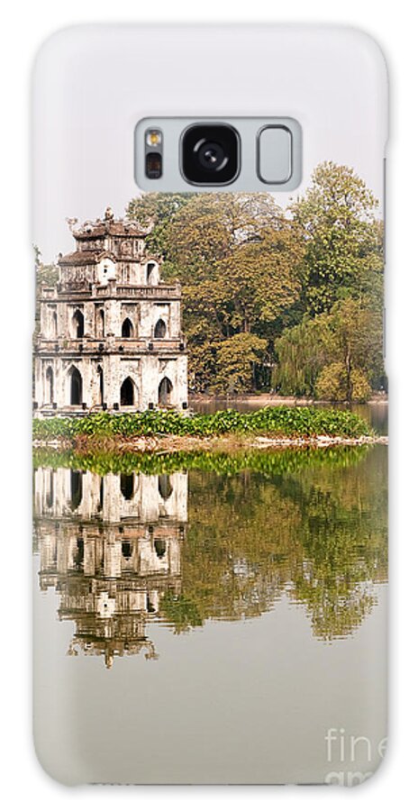 Vietnam Galaxy Case featuring the photograph Tortoise Tower 03 by Rick Piper Photography