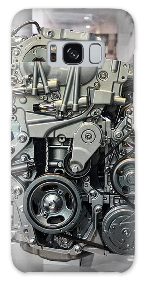 Toyota Galaxy Case featuring the photograph Toyota engine by RicardMN Photography
