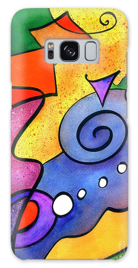 Tradewinds Galaxy Case featuring the painting Tradewinds by Diane Thornton