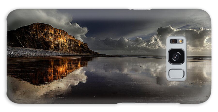 Tranquility Galaxy Case featuring the photograph Traeth Mawr Heritage Coastline by Unique Landscape Images