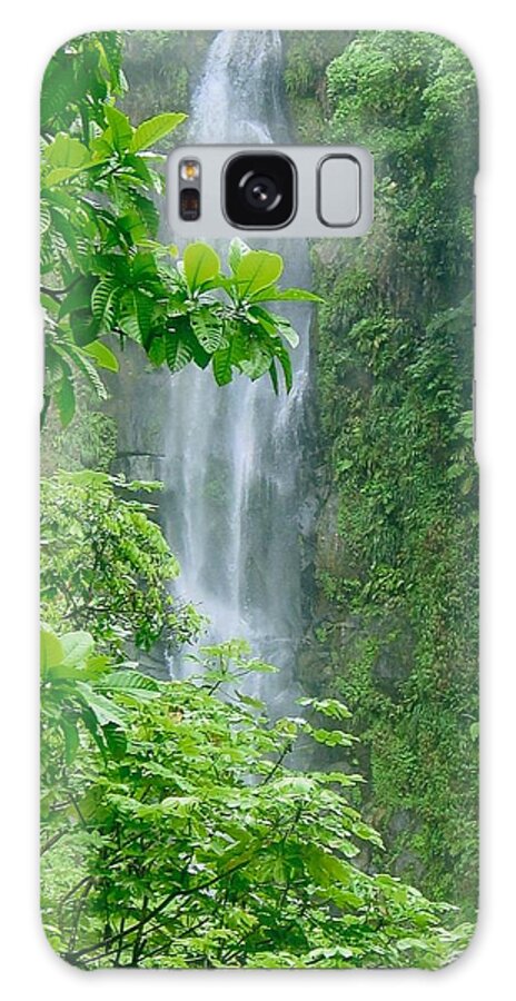 Trafalger Falls Galaxy Case featuring the photograph Trafalger Falls by Robert Nickologianis