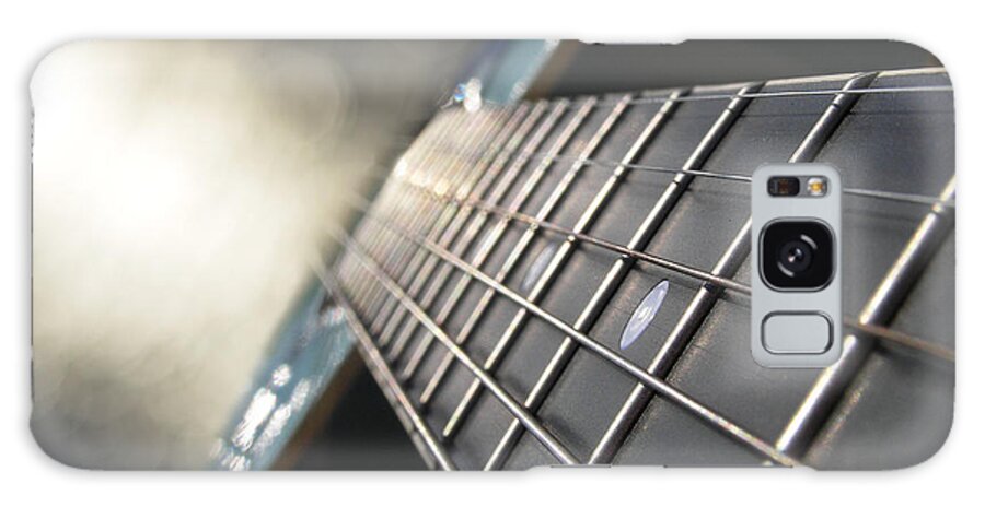 Guitar Galaxy Case featuring the photograph Traveler Of Time And Space by Laura Fasulo