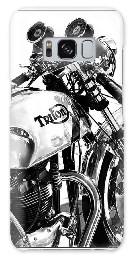 Triton Galaxy Case featuring the photograph Triton Motorcycle by Tim Gainey