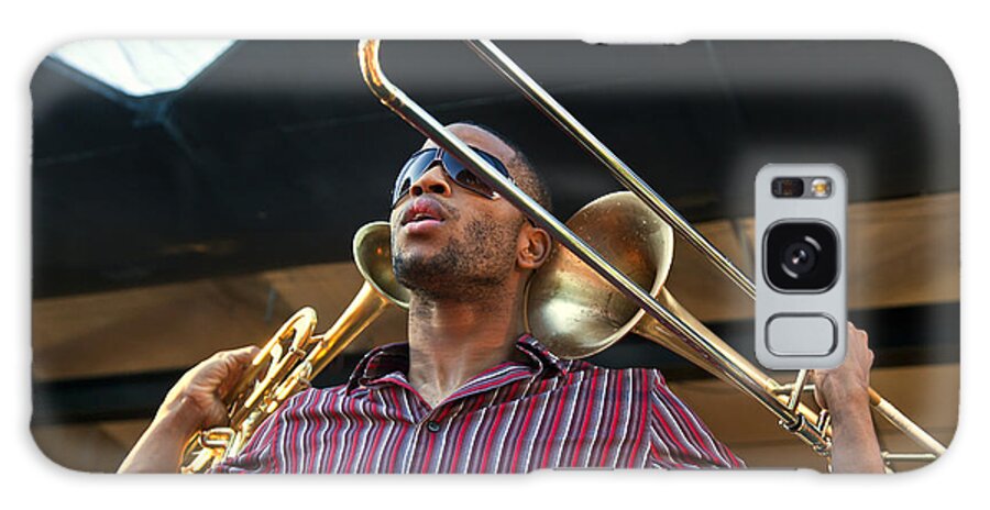 Craig Lovell Galaxy Case featuring the photograph Trombone Shorty by Craig Lovell