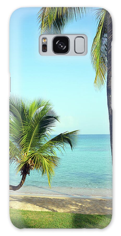Water's Edge Galaxy Case featuring the photograph Tropical Beach by Maxian