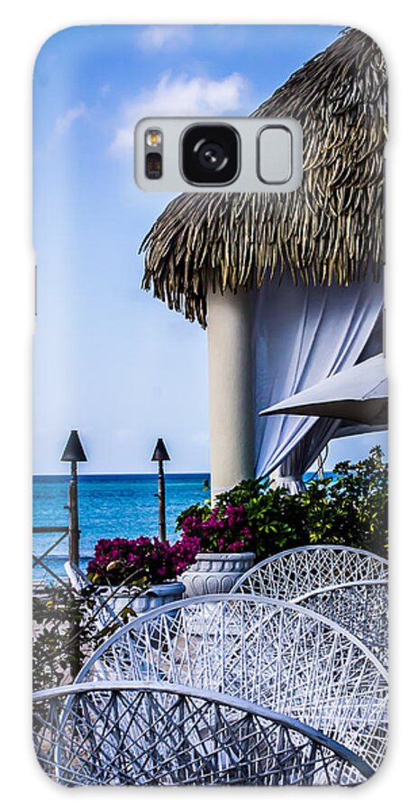 Beach Galaxy Case featuring the photograph Tropical Paradise by Sara Frank