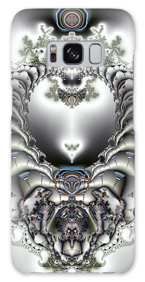Jim Pavelle Fine Art Galaxy Case featuring the digital art Tudor Pewter by Jim Pavelle