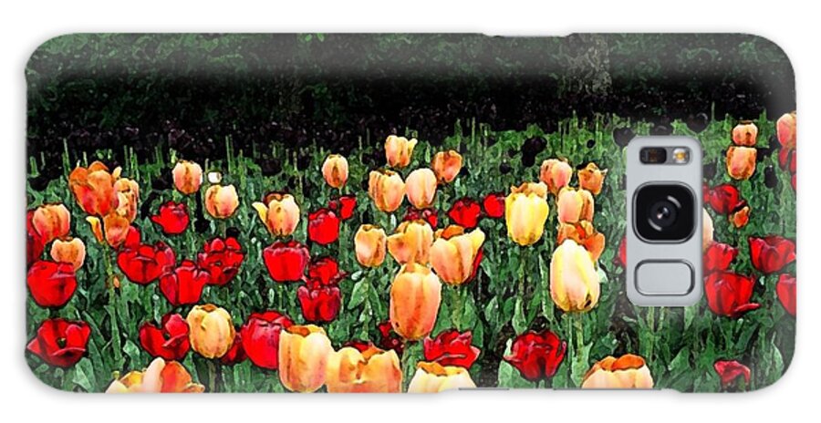 Tulips Galaxy S8 Case featuring the photograph Tulip Festival by Zinvolle Art