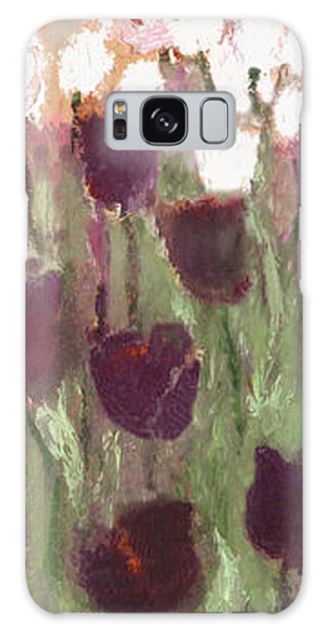 Tulips Galaxy S8 Case featuring the painting Tulip Riot Il by J Reifsnyder