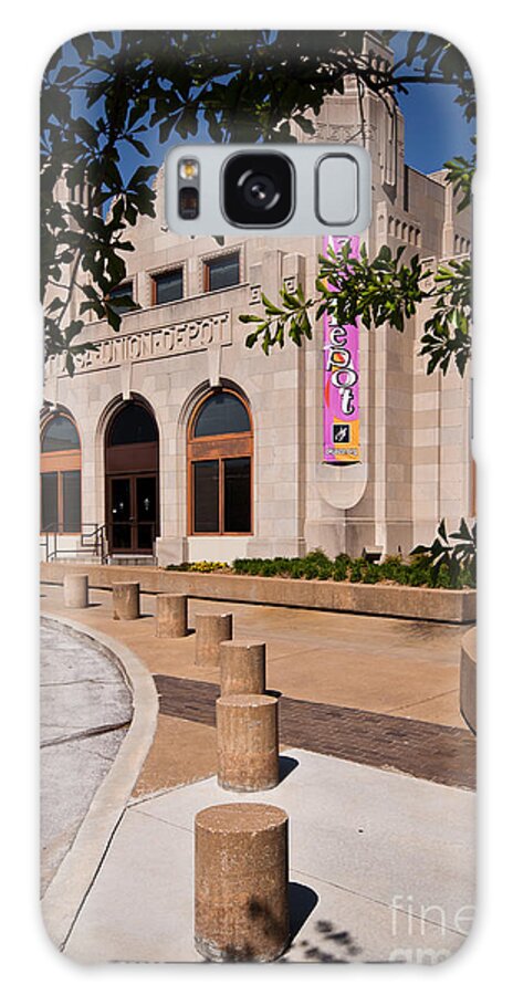 Architectural Photography Galaxy Case featuring the photograph Tulsa Union Depot by Lawrence Burry