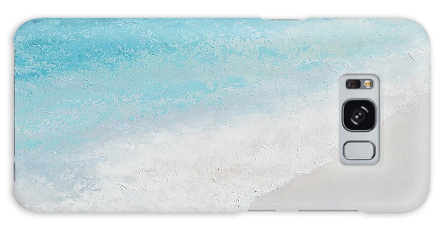 Ocean Galaxy Case featuring the painting Turquoise Ocean 4 by Jan Matson