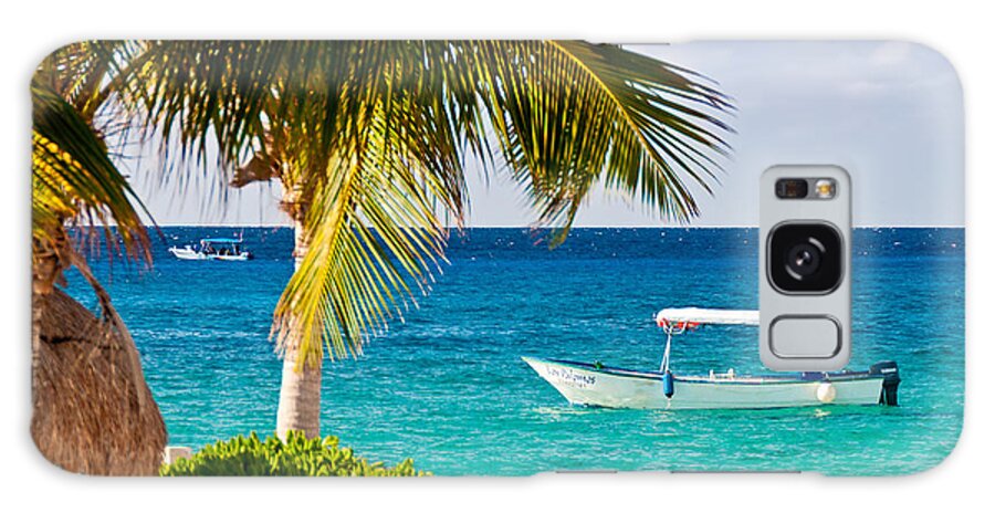 Cozumel Galaxy Case featuring the photograph Turquoise waters in Cozumel by Mitchell R Grosky