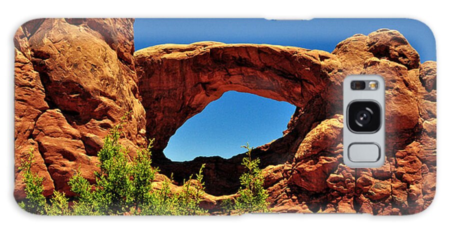Arch Galaxy Case featuring the photograph Turret Arch - Arches National Park - Utah by Bruce Friedman