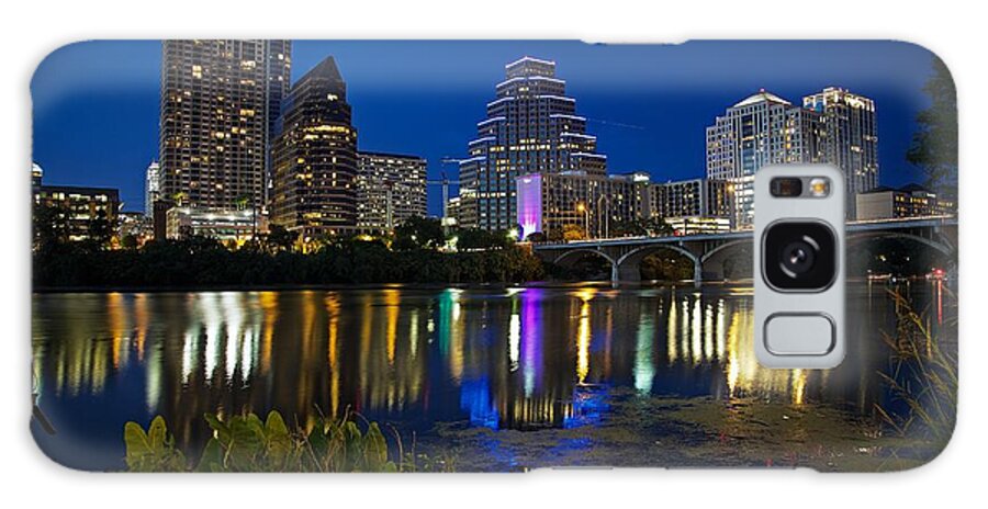 Austin Galaxy Case featuring the photograph Twilight Reflections by Dave Files