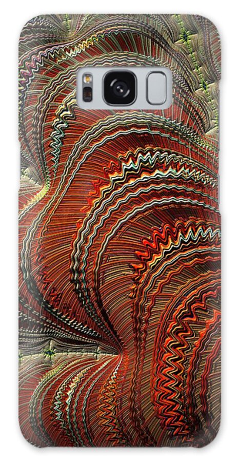 Digital Art Galaxy Case featuring the digital art Twister by Amanda Moore
