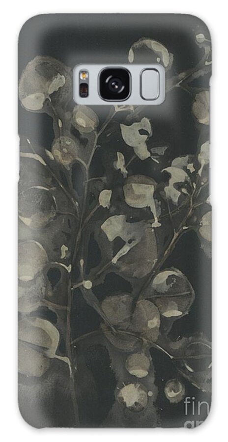 Geraniums Galaxy Case featuring the painting Twists and Turns 2 by Sherry Harradence