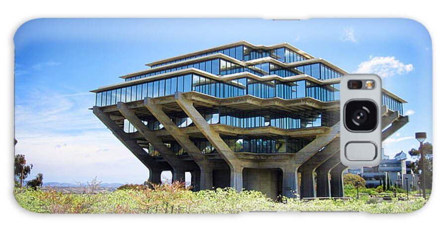 Geisel Galaxy S8 Case featuring the photograph UCSD Geisel Library by Nancy Ingersoll