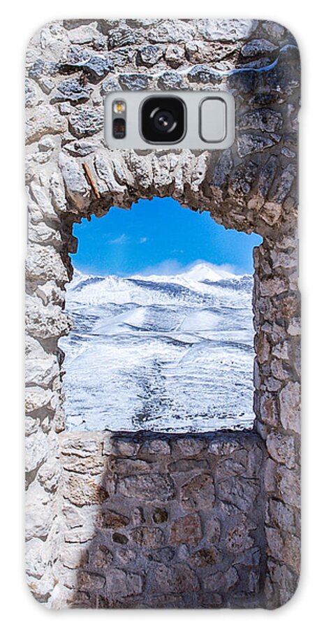 Italy Galaxy S8 Case featuring the photograph A window on the world by AM FineArtPrints