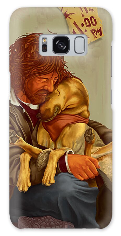 Unconditional Love Galaxy Case featuring the painting Unconditional Love by Hans Neuhart