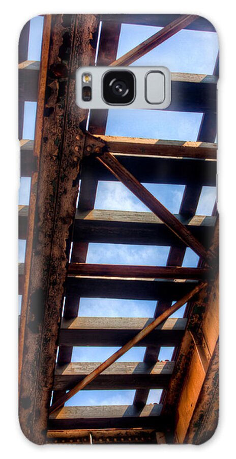 Chicago Galaxy Case featuring the photograph Under the Rails by Anthony Doudt