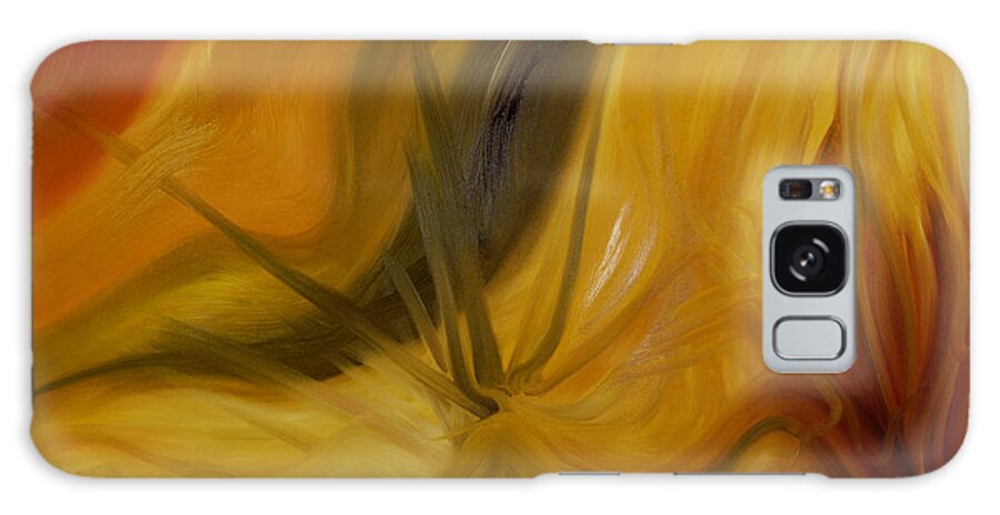 Undergrowth Galaxy Case featuring the painting Undergrowth I by James Lavott
