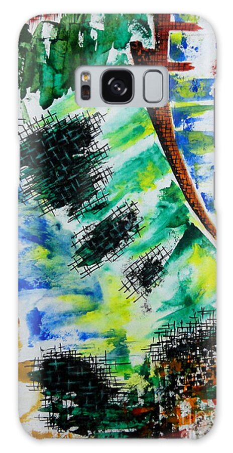 Art Galaxy Case featuring the painting Different mode by Tamal Sen Sharma