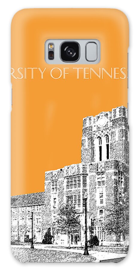 University Galaxy Case featuring the digital art University of Tennessee - Orange by DB Artist