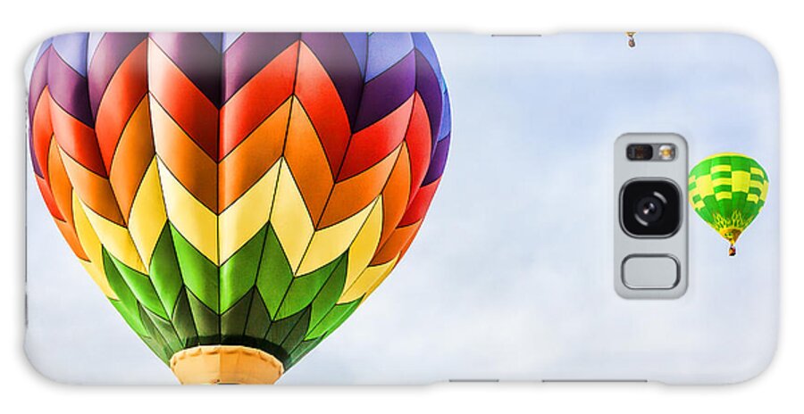 Hot Air Balloon Galaxy S8 Case featuring the photograph Up Up and Away by J Michael Nettik