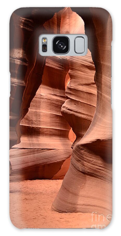 Slot Canyon Galaxy Case featuring the photograph Upper Antelope Canyon in Arizona by DejaVu Designs