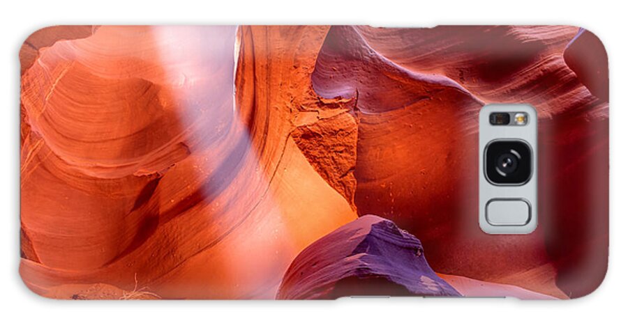Antelope Canyon Galaxy Case featuring the photograph Upper Antelope Canyon Magic by Gregory Ballos