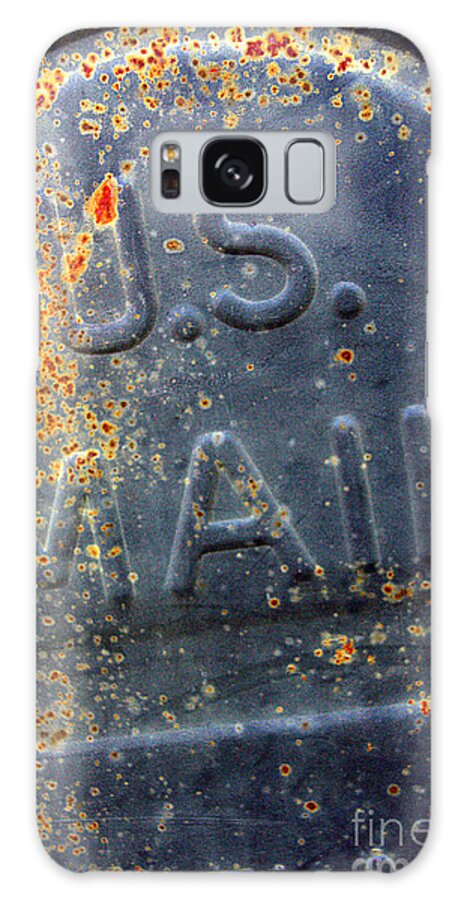 Mailbox Galaxy Case featuring the photograph U.s.mail by Joanne Coyle