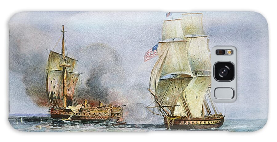 1812 Galaxy Case featuring the painting USS Constitution Battle by Granger