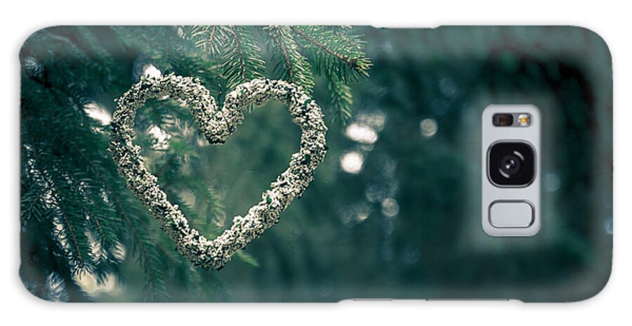 Heart Galaxy Case featuring the photograph Valentine's Day in nature by Andreas Levi