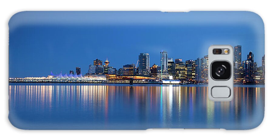 Scenics Galaxy Case featuring the photograph Vancouver Waterfront Skyline by Dan prat