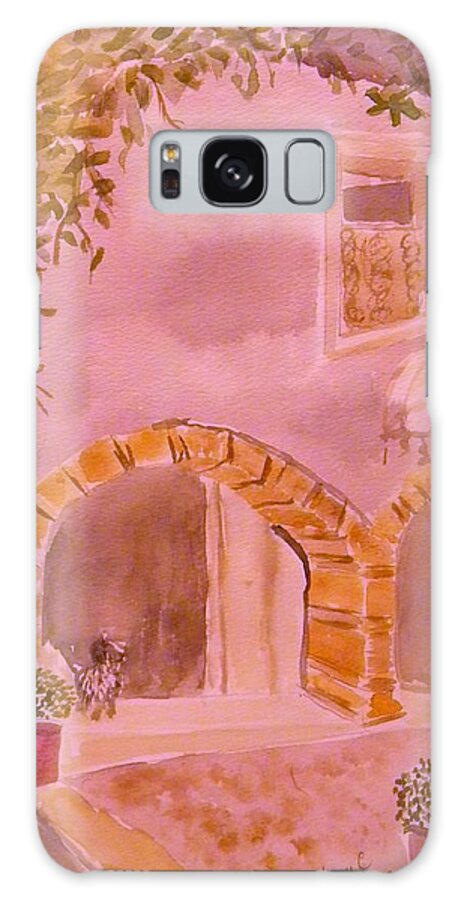 Vaucluse Galaxy Case featuring the painting Vaucluse Provence by Manuela Constantin