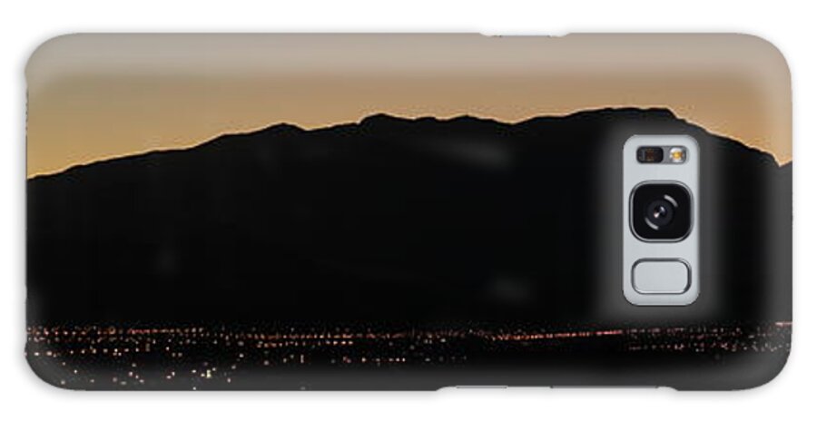 Landscape Galaxy Case featuring the photograph Vegas 'Burbs by Bill Wiebesiek