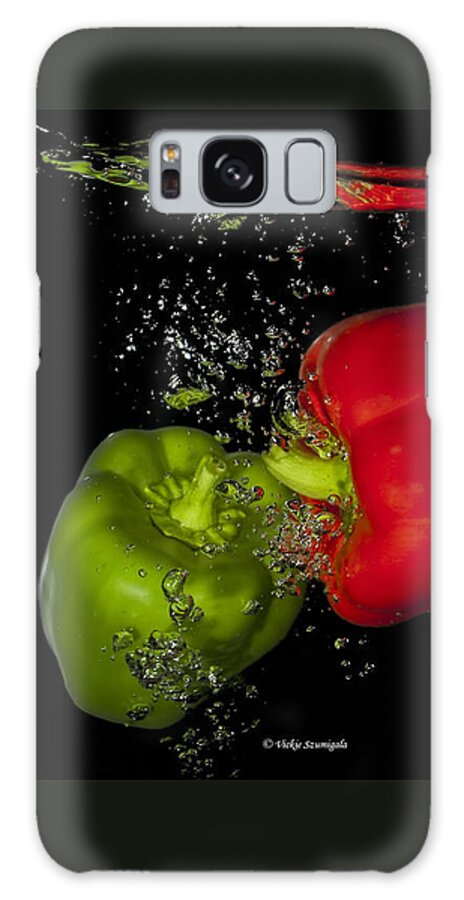 Food Galaxy S8 Case featuring the photograph Veggie Bath by Vickie Szumigala