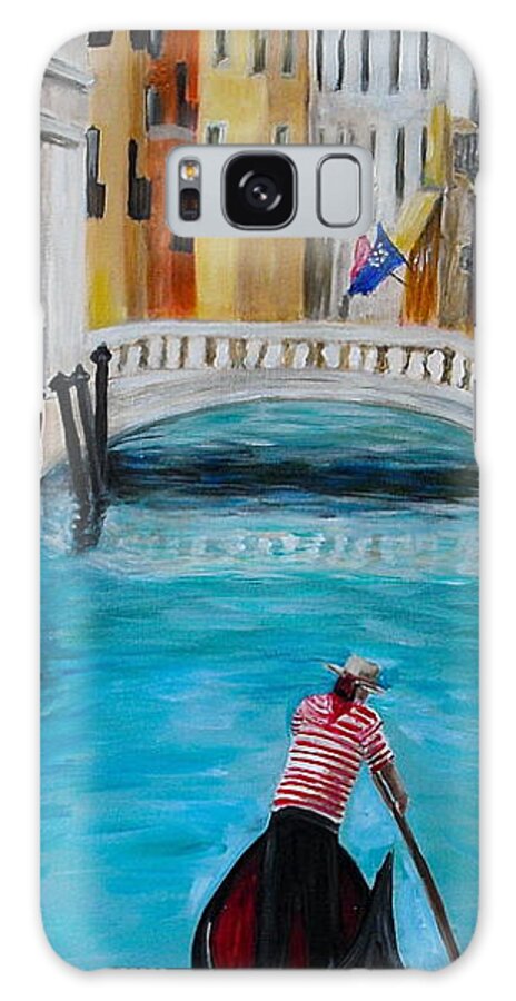 Venice Galaxy Case featuring the painting Venice by Melissa Torres
