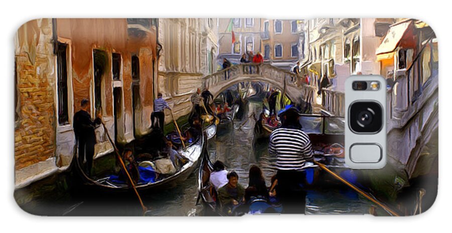 Venice Galaxy Case featuring the digital art Venice by Ron Harpham