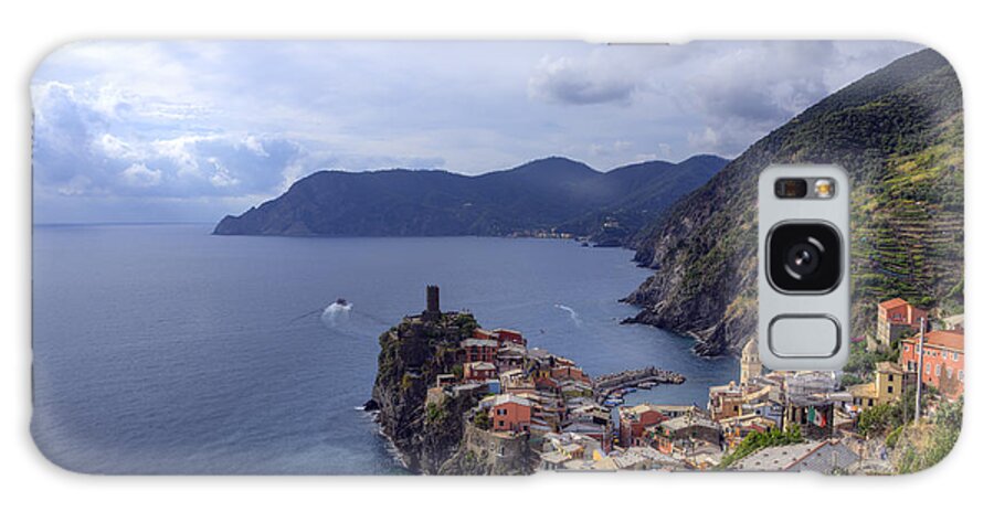 Europe Galaxy Case featuring the photograph Vernazza by the Sea by Matt Swinden