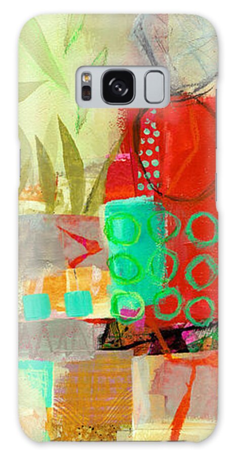 Vertical Galaxy Case featuring the painting Vertical 5 by Jane Davies