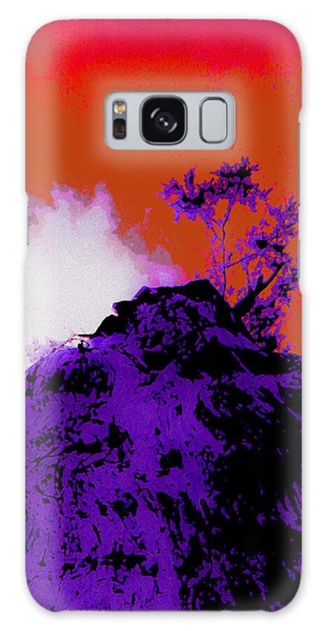 Abstract Galaxy Case featuring the photograph Vicksburg Woods IV by Michael Nowotny