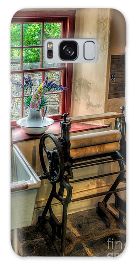 Victorian Wash Room Galaxy Case featuring the photograph Victorian Wash Room by Adrian Evans