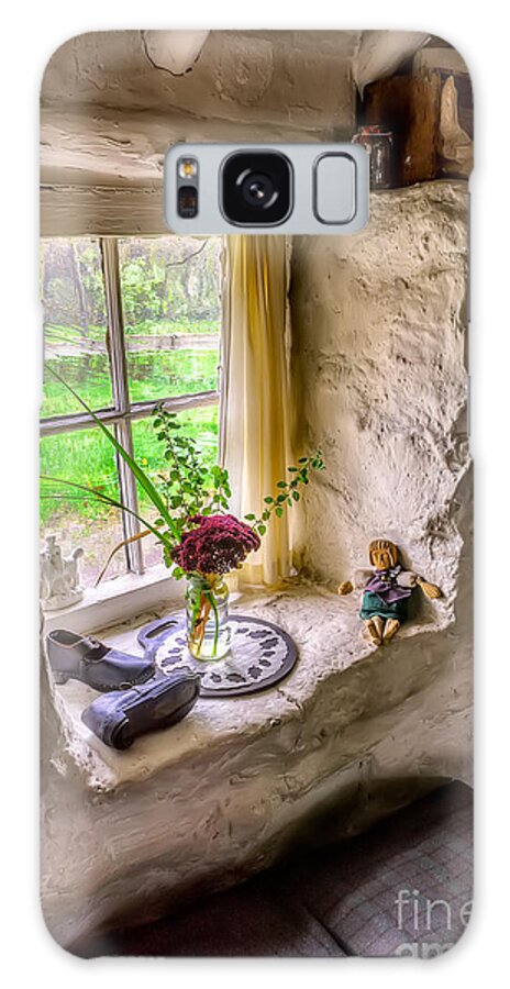 Victorian Galaxy Case featuring the photograph Victorian Window by Adrian Evans