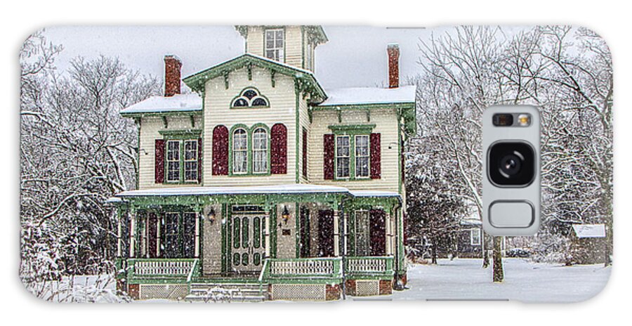 Victorian Galaxy Case featuring the photograph Victorian Winter by Cathy Kovarik