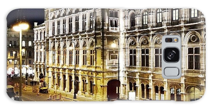 Operahouse Galaxy Case featuring the photograph Vienna Opera House by Rob Schlederer