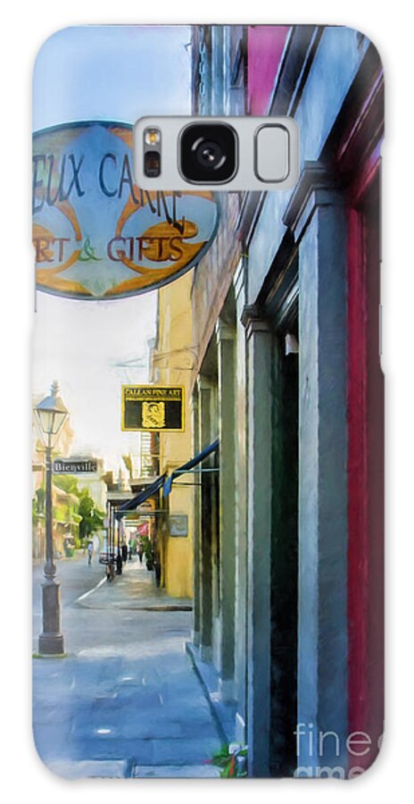 Street Galaxy Case featuring the photograph Vieux Carre Nola by Kathleen K Parker