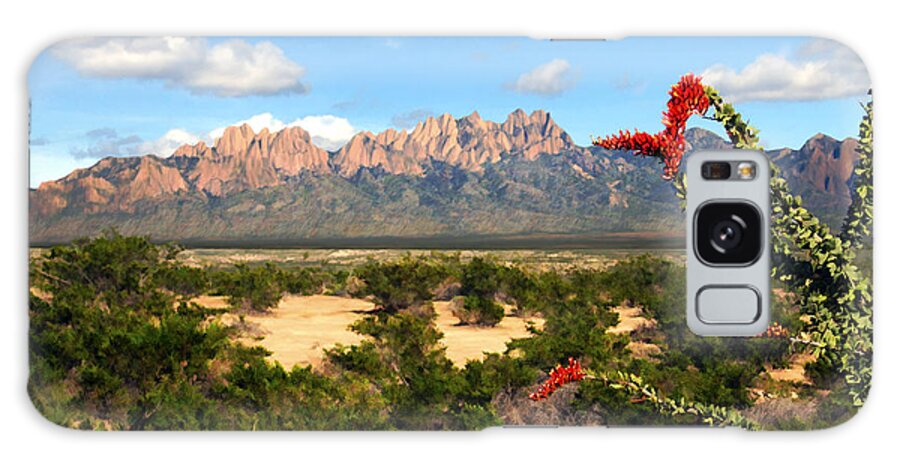 Organ Mountains Galaxy Case featuring the photograph View from Roadrunner by Kurt Van Wagner